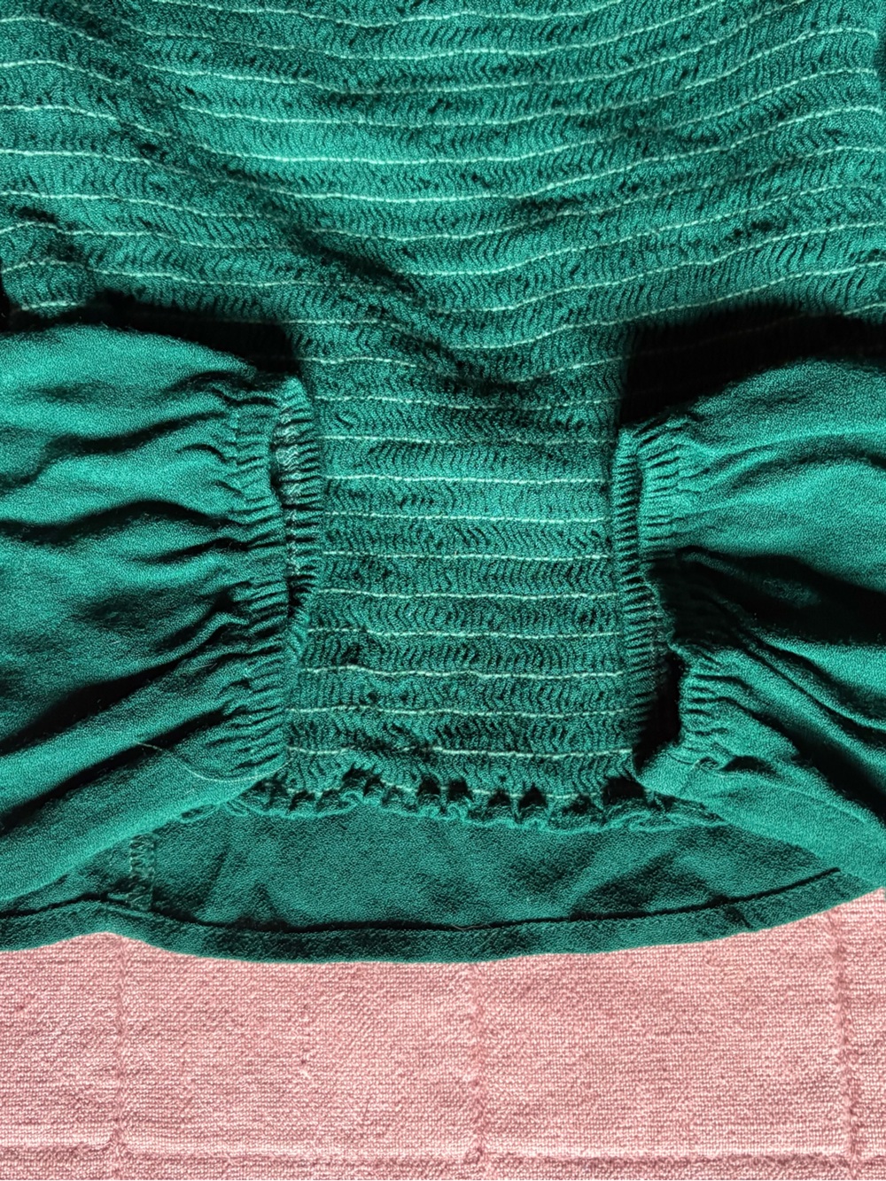 Reformation Long Sleeve Top- Size 0- Green- Sweetheart Neckline - Picture 12 of 13
